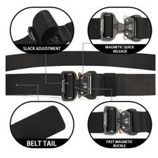 FARAMIGO Tactical Belt 3.8CM Wide Heavy Duty Military Style men belt Tactical Be