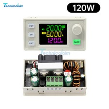 SK120X CNC Buck-Boost DC Adjustable Voltage Regulator Power Supply Module 120W