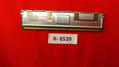 Infineon 2GB 2Rx4 PC2-5300F HYS72T256420HFA-3S-B Server RAM - Bild 1 von 2