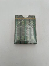 Vintage Card Of Colour African American Poker Playing Cards Green - New Sealed