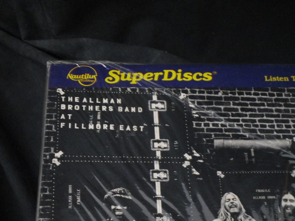 Allman Brothers Band Live Sealed Vinyl Records LP Album USA 1982 Nautilus Teldec - Image 3 of 4