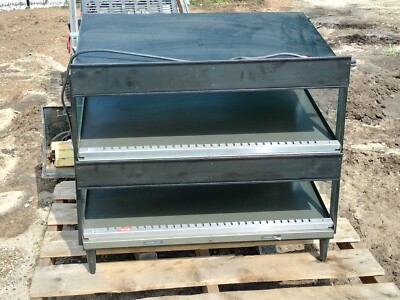 Hatco GRSDS-36D Glo-Ray 36 Slanted Shelf Display Case Merchandiser Warmer - #1