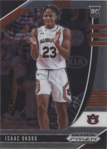 2020-21 Prizm Draft Picks Pink Ice Prizm Rookie- Isaac Okoro