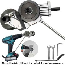 Metal Nibbler Drill Attachment Electric Drill Sheet Metal Cutter Tool Adapter