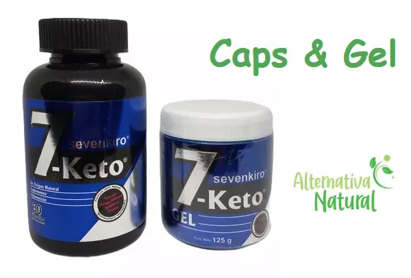 SEVENKIRO 7-KETO SEVEN KETO -  Caps & Gel Pack!