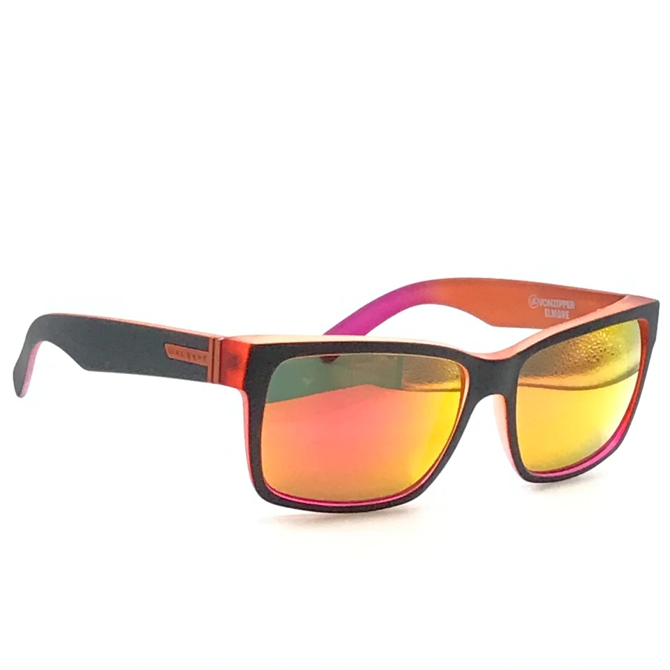 Vonzipper Elmore Frosteez Sunglasses Orange Satin Lunar Chrome - Image 2 of 4