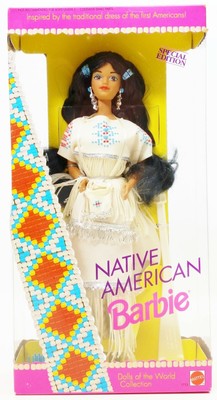 native american barbie 1992 worth