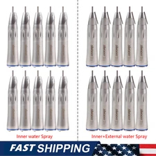 1:1 Fiber Optic Straight Nose Cone Low Speed Handpiece Inner External USA Dental