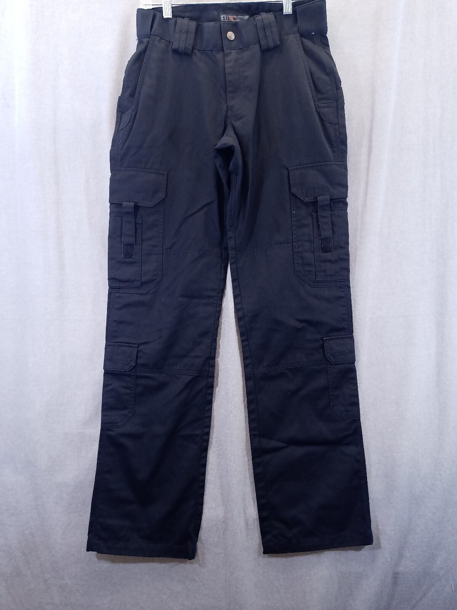 5.11 Tactical pants Women 8 black EMS cargo Work labor | eBay