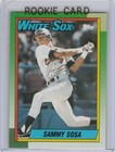 SAMMY SOSA ROOKIE CARD Baseball Chicago White Sox Topps 1989 MINT! HOT! RC 