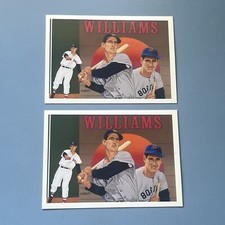 1991 Upper Deck Ted Williams #36 Baseball Heroes Art Card  Red Sox HOF. 2 Cards