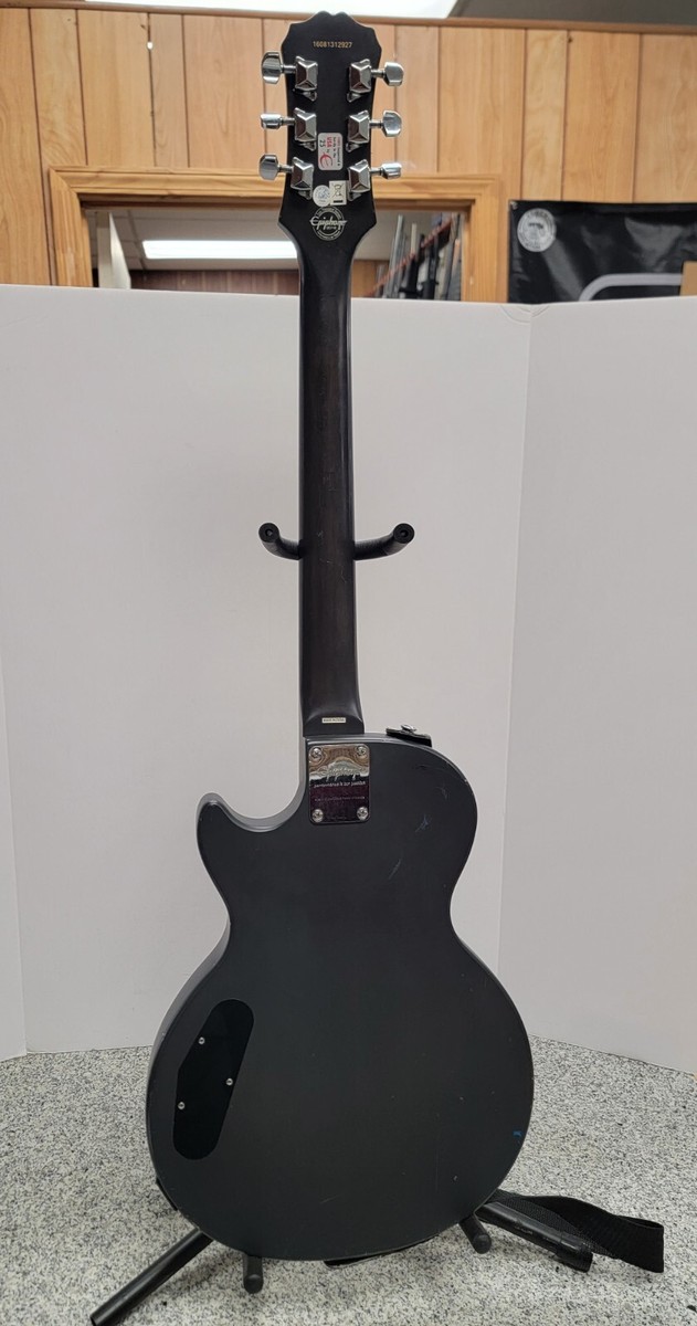 ギター Epiphone LP STD Black e Sparkle Epiphone 6-String Electric Guitar Special Model, Black a-x