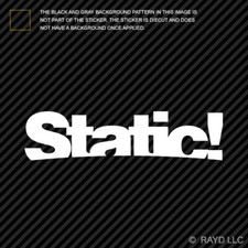 2x Static Sticker Vinyl Static Lowered Stance Slammed Jdm Drift Static 2x Static Sticker Vinyl Static Lowered Stance Slammed Jdm Drift Static