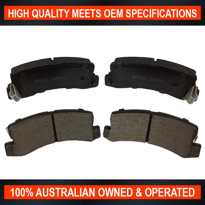 Rear Brake Pads 422 for Toyota Camry Celica Corona for Lexus ES300 Holden Apollo - Image 2 of 3
