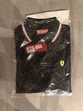Image of Scuderia Ferrari Polo Shirt, Black, Size S, Regular Fit, ✅100% Genuine✅