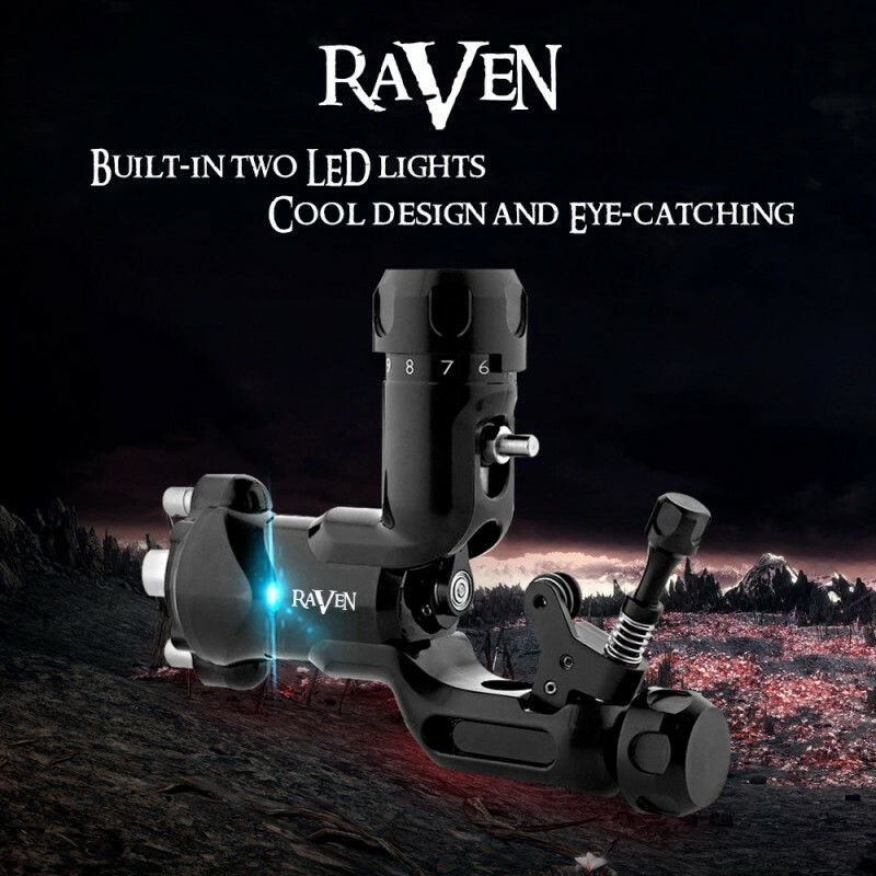 NEW Raven Rotary Tattoo Machine One Touch Hit Adjuster Machine with ...