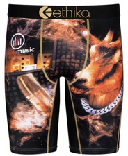 ETHIKA  THE STAPLE "GOAT FLOW"  BOXER BRIEF MEN'S SIZE LARGE NWT
