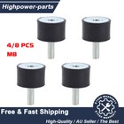 <!--F#f_0-->4/8PCS M8 Rubber Mounts Shock Absorber Anti Vibration Isolators 30mm x 20mm AU<!--F/-->