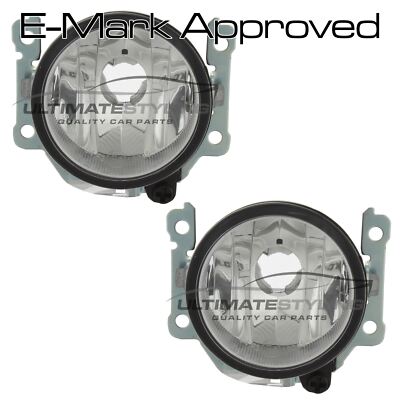 Fog Lights Mitsubishi L200 2015-2020 Round Front Spot Lamps Drivers & Passenger