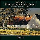 Wolf: Lieder nach Heine und Lenau Stephan Genz, Roger Vignoles {Free P&P Tracked