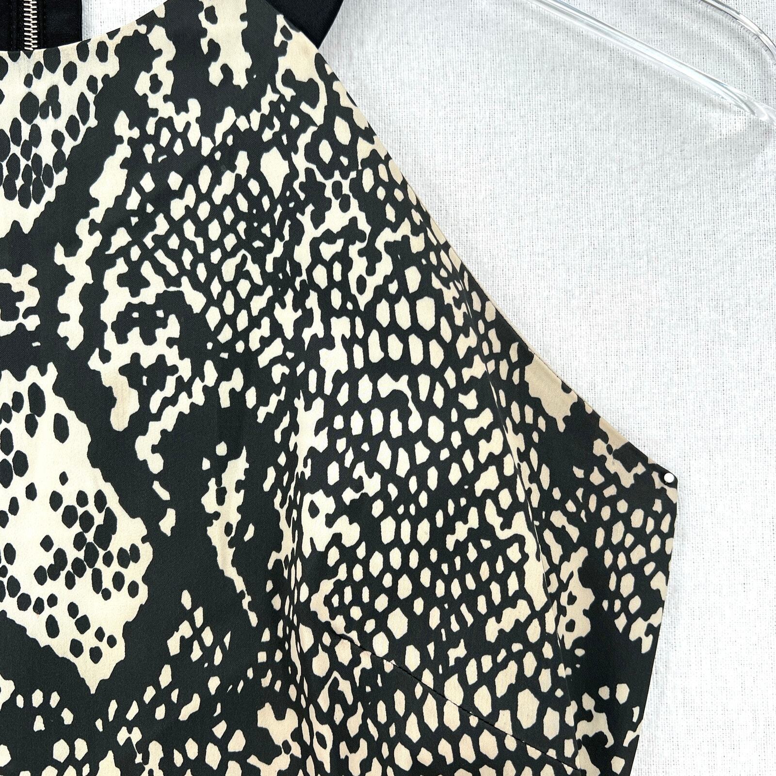 KAREN MILLEN Python Printed Halter Sheath Dress W… - image 14