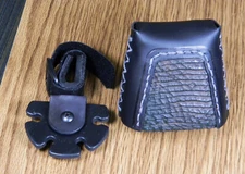 EFA 4 ARROW  SEMINOLE X SHARKSKIN BOWQUIVER FOR TRAD. ARCHERY LONGBOW OR RECURVE