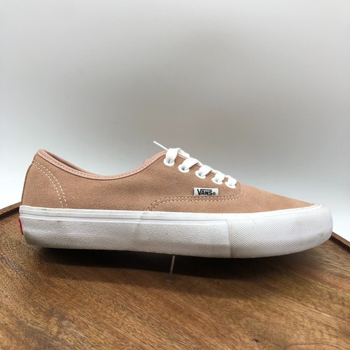 Vans Authentic Pro Mahogany Rose Pink/White Suede Skate Shoes Men\u0026#039;s  Size 8.5 | eBay