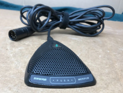 Shure Microflex MX392/C Condenser Microphone w/ 5 Pin XLR Mic Cable MX392C