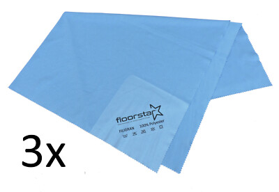 3x FloorStar  Cleaning Wipe - Filigran - Excellent Cleaning Cloth Microfiber