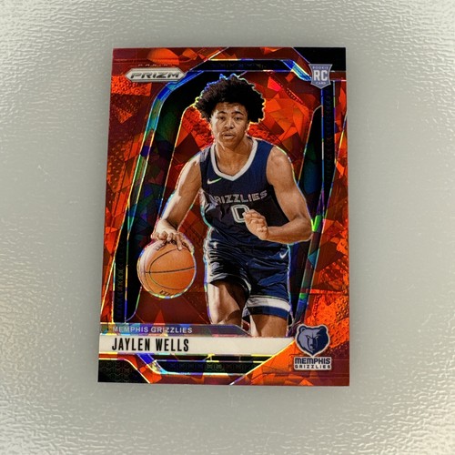 2024-25 Panini Prizm #239 Jaylen Wells Red Ice Prizm ROOKIE RC SP GRIZZLIES WSU - 第 1/2 張圖片