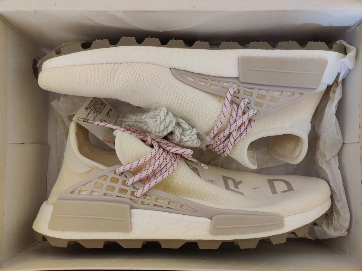 Pharrell x N.E.R.D. x adidas NMD Human Race Trail Cream for 