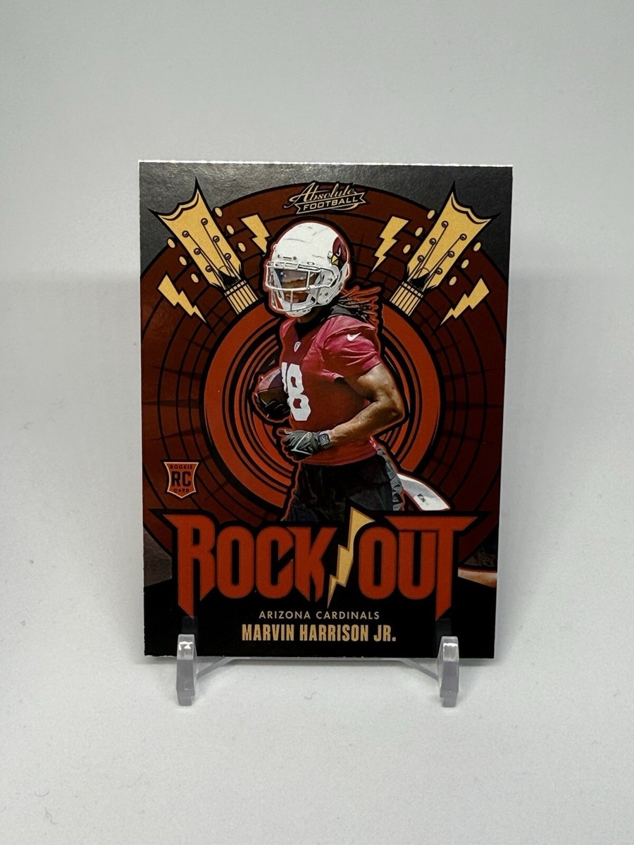 2024 Panini Absolute - “Rock Out” #RO-MHJ MARVIN HARRISON JR