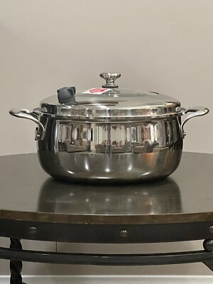 Princess House Vida Sana 5ply 10Qt Casserole Stainless Steel 5867