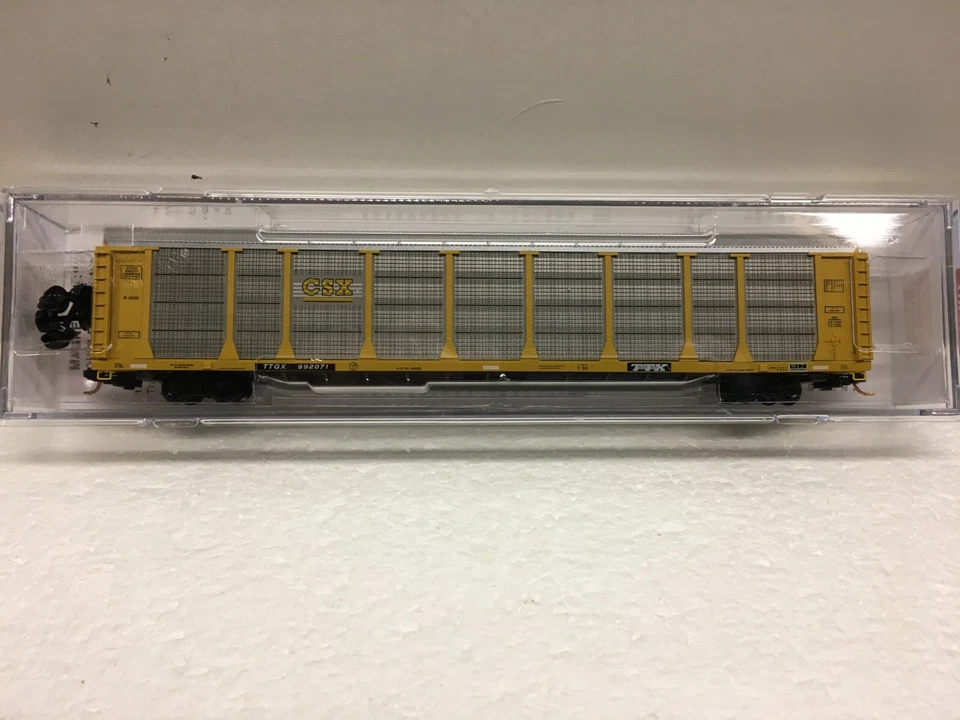 N Scale Micro Trains MTL 111 00 112 CSX Transportation TTGX 992071 Autorack - Image 2 of 4