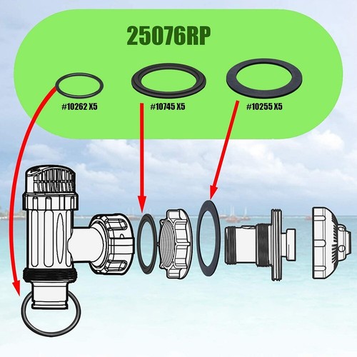 Accessories O-ring 2 Large O-rings 2 Medium O-rings 2 Small O-rings O RINGS - Bild 4 von 10