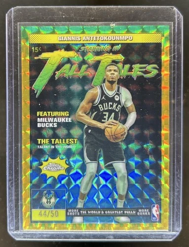 2025 Topps Chrome Giannis Antetokounmpo Base (RAW)