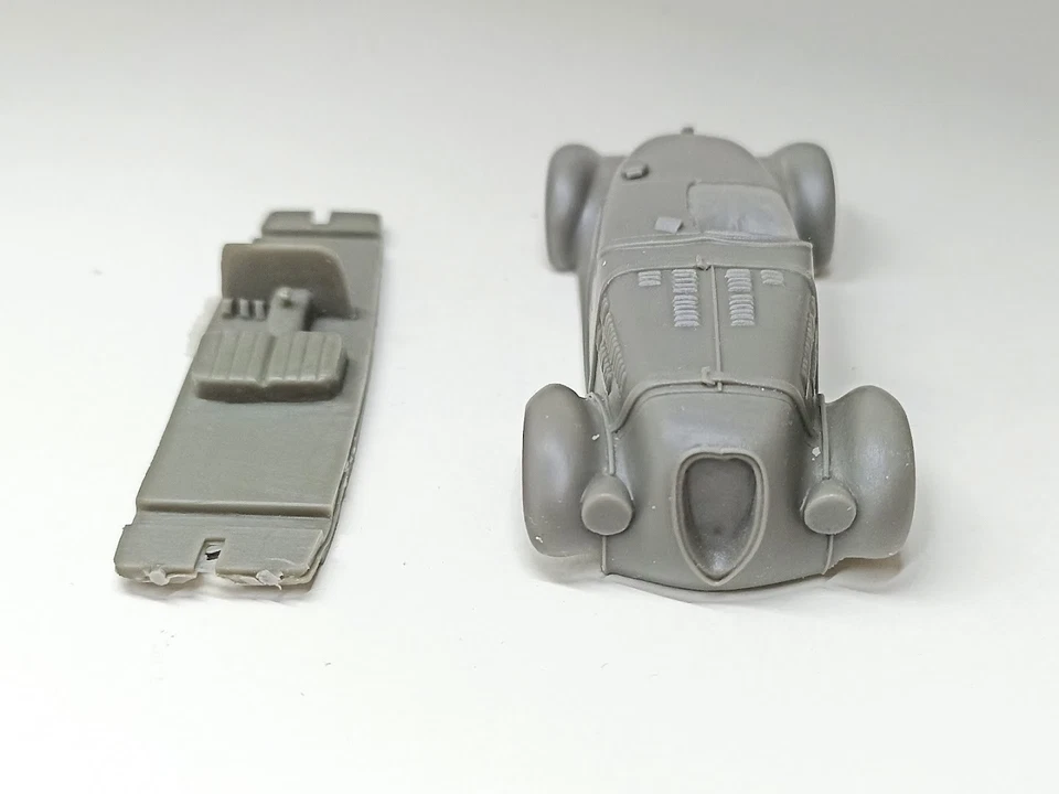 Carrosserie : SIMCA GORDINI Le Mans 1939 - Résine - 1:43 - Photo 2/4