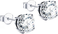 Ohrstecker 925 Sterling Silber Herren Damen Ohrringe Schmuck 925Er Silber