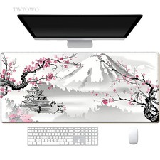 Sakura Japanese Cherry Blossom XL Gaming Mouse Pad XXL Non-Slip Desk Mat
