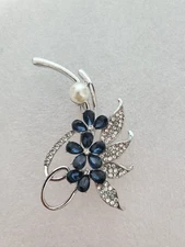 Retro Art Nouveau Style Brooch Shawl Pin Jewelry Gift free 