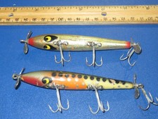 Lot of 2 Smithwick Devil's Horse Topwater Spotted APE