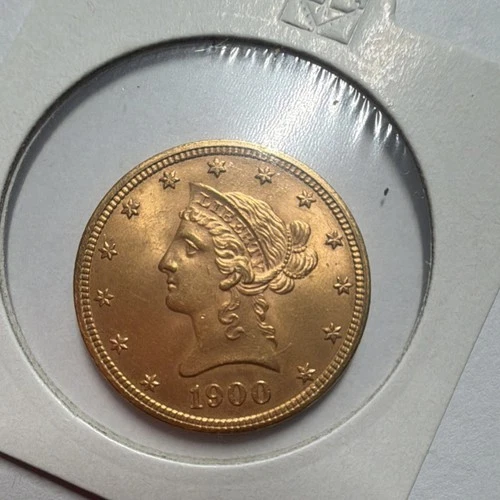 1900 $10 Gold Eagle Coin Liberty Head Pre-1933 US Gold Uncertified