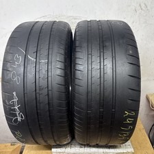 2X 245/35 ZR20 95Y EX MICHELIN Pilot Sport Cup 2 NI Dot:2018** 4.5mm Tested