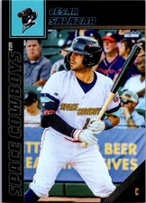 Cesar Salazar 2025 Choice Sugar Land Space Cowboys #8 Sugar Land Space Cowboys