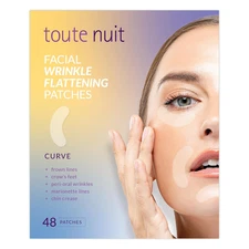 Toute Nuit Wrinkle Patches – Curve – Face Tape for Forehead, Eyes & Lips – Hypoa