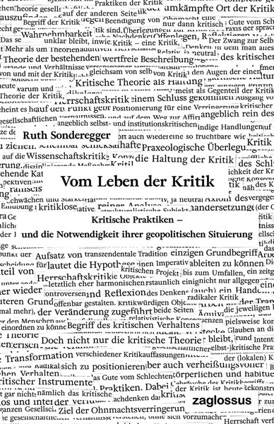 Vom Leben Der Kritik | Ruth Sonderegger | Buch | 406 S. | Deutsch | 2019-image