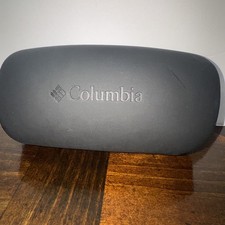 Columbia Matte Black Eyeglass or Sunglass Case Roomy Hardcase