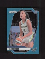 2024 Panini Prizm WNBA #31 Jaelyn Brown Teal Prizms #/49
