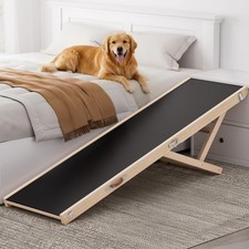 Dog Ramp for High Bed, Couch, Car, 64" Long Foldable Pet Ramp  5 Adjustable ...