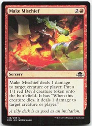 Make Mischief 135/205 Common Eldritch Moon MTG
